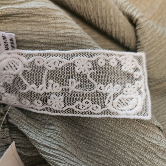 NWT SADIE AND SAGE MEMPHIS WIDE LEG JUMPSUIT SIZE LARGE - Picture 5 of 14